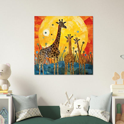 Elegante Giraffen